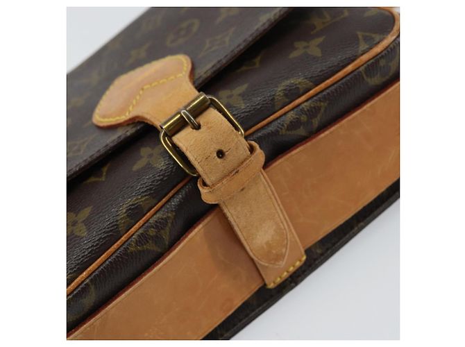 LOUIS VUITTON Borsa a Spalla Monogram Cartouchiere MM M51253 LV Auth BA8957 Monogramma - vista 9