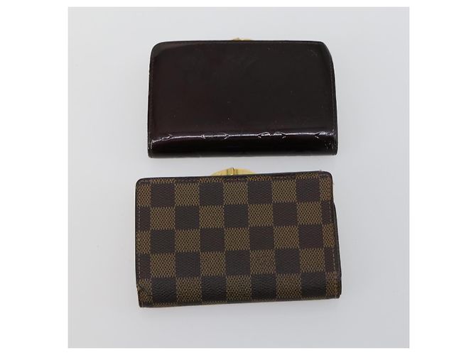 LOUIS VUITTON Monogram Epi Vernis Geldbörse 6 Set Gelb LV Auth yk20022 Monogramm - Ansicht 15