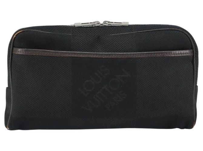 LOUIS VUITTON Borsa a Spalla Acrobat Damier Geant Canvas Nera M93620 Auth 151814 Nero - vista 13