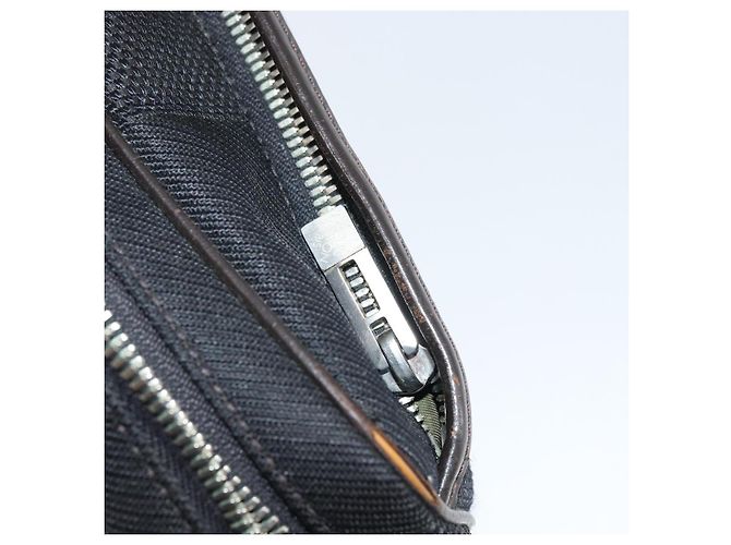 LOUIS VUITTON Borsa a Spalla Acrobat Damier Geant Canvas Nera M93620 Auth 151814 Nero - vista 23