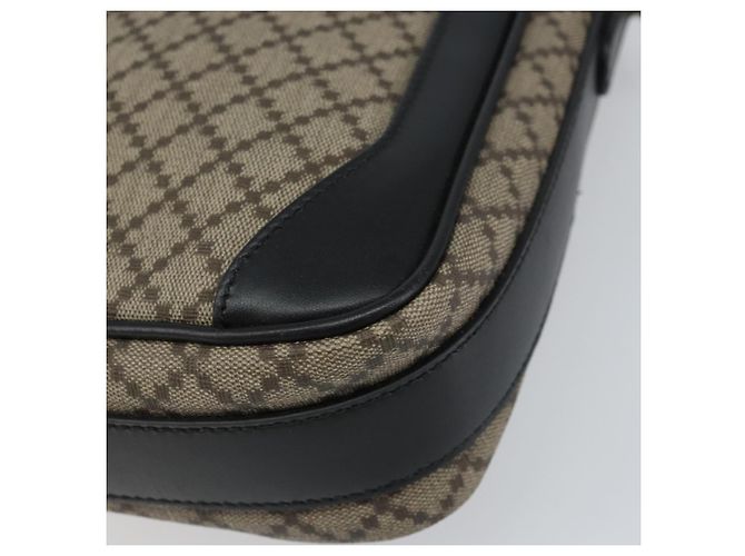 Borsa a Spalla GUCCI PVC Beige Argento 268159 Auth BA8632 - vista 10