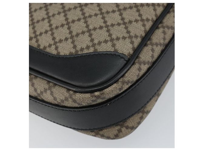 Borsa a Spalla GUCCI PVC Beige Argento 268159 Auth BA8632 - vista 11