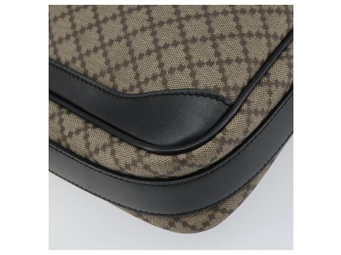 Borsa a Spalla GUCCI PVC Beige Argento 268159 Auth BA8632 - vista 13