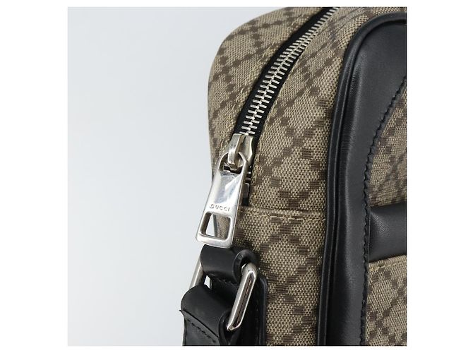 Borsa a Spalla GUCCI PVC Beige Argento 268159 Auth BA8632 - vista 15