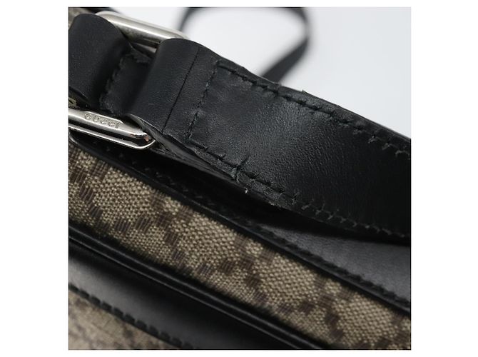 Borsa a Spalla GUCCI PVC Beige Argento 268159 Auth BA8632 - vista 16