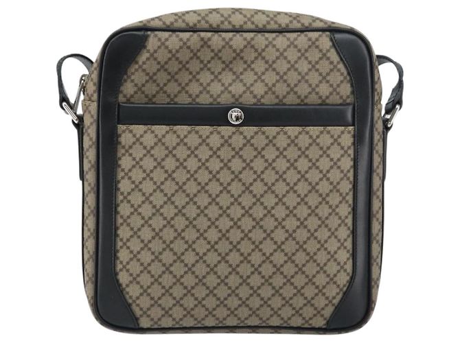 Borsa a Spalla GUCCI PVC Beige Argento 268159 Auth BA8632 - vista 2