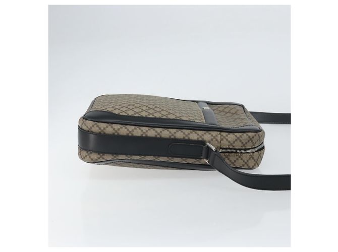 Borsa a Spalla GUCCI PVC Beige Argento 268159 Auth BA8632 - vista 4