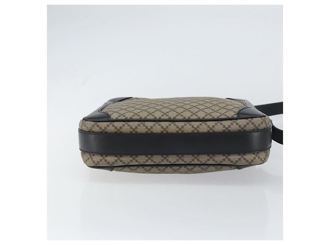Borsa a Spalla GUCCI PVC Beige Argento 268159 Auth BA8632 - vista 9