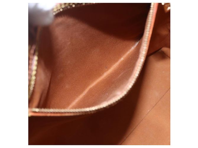 LOUIS VUITTON Monogram Vernis Reade MM Borsa a Mano Bronzo M91143 LV Auth ka856 - vista 20