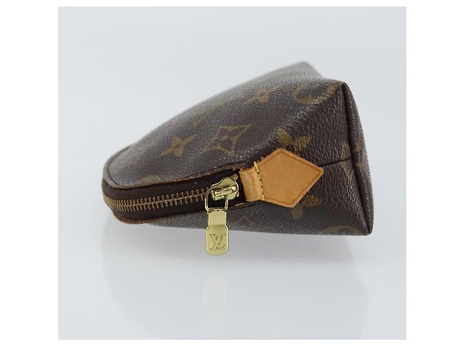 LOUIS VUITTON Pochette Cosmética Monogram PM Pouch M43998 LV Auth BA8810 Monograma - vista 4