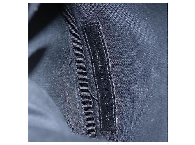 Bolsa de corpo em lona Balenciaga Preta 482389 Auth ka873 Preto - vista 12