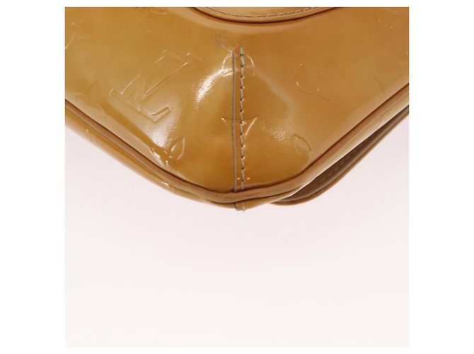 LOUIS VUITTON Borsa Thompson Street Monogram Vernis Beige M91301 LV Auth ep12217 - vista 16