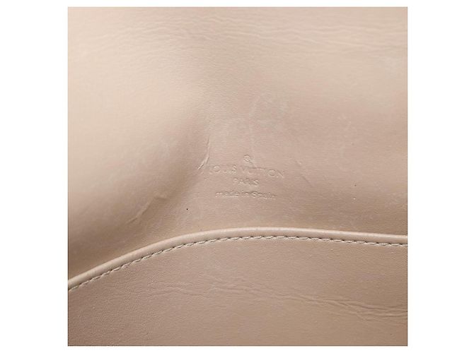 LOUIS VUITTON Borsa Thompson Street Monogram Vernis Beige M91301 LV Auth ep12217 - vista 17