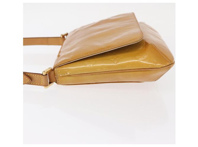 LOUIS VUITTON Borsa Thompson Street Monogram Vernis Beige M91301 LV Auth ep12217 - vista 4