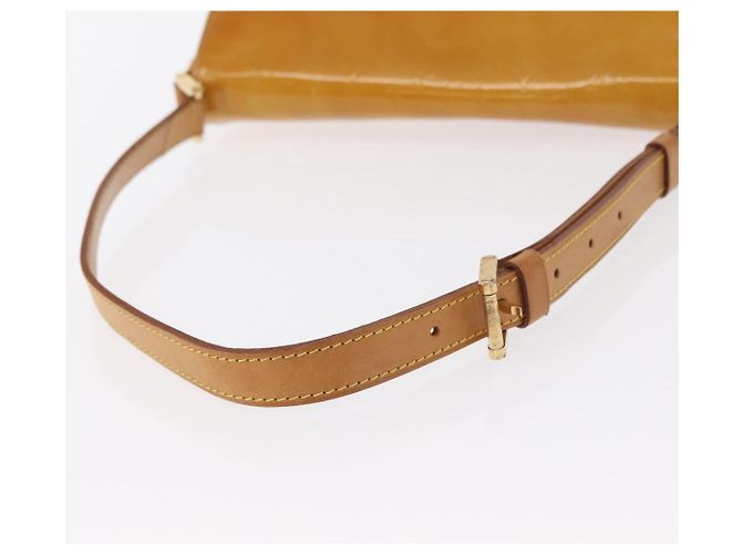 LOUIS VUITTON Borsa Thompson Street Monogram Vernis Beige M91301 LV Auth ep12217 - vista 7