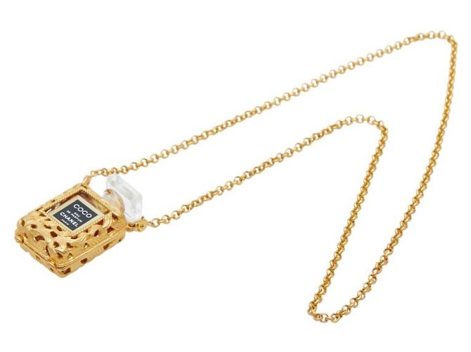 Collier en flacon de parfum mini Chanel Coco Eau de Parfum - vue 4