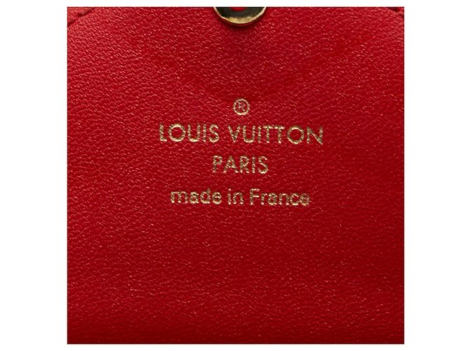 Pochette Kirigami Monogramma Louis Vuitton Marrone Rosso - vista 10