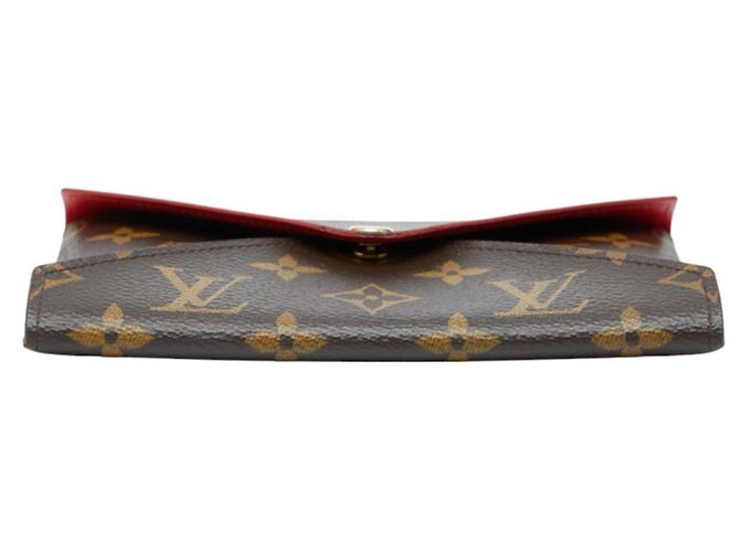 Pochette Kirigami Monogramma Louis Vuitton Marrone Rosso - vista 3