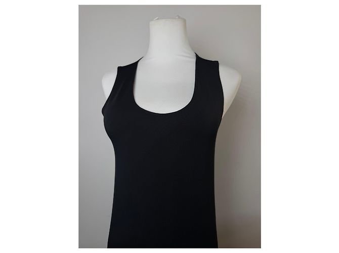 Abito lungo vintage Issey Miyake nero 38/M - vista 13