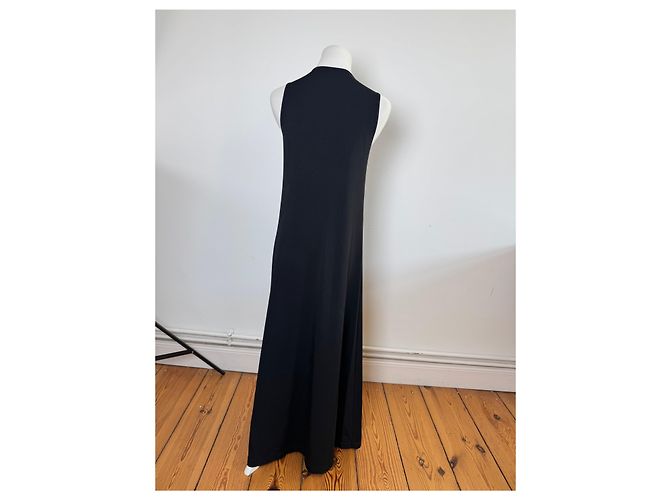 Abito lungo vintage Issey Miyake nero 38/M - vista 3