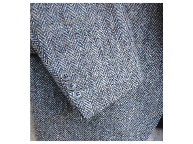 Autre Marque Pierre Martin Harris Tweed Jacke Grau - Ansicht 6