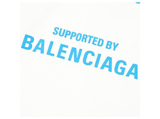 Everyday Sudadera de algodón Balenciaga World Food Programme Blanco - vista 12
