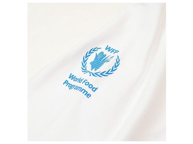Everyday Sudadera de algodón Balenciaga World Food Programme Blanco - vista 3