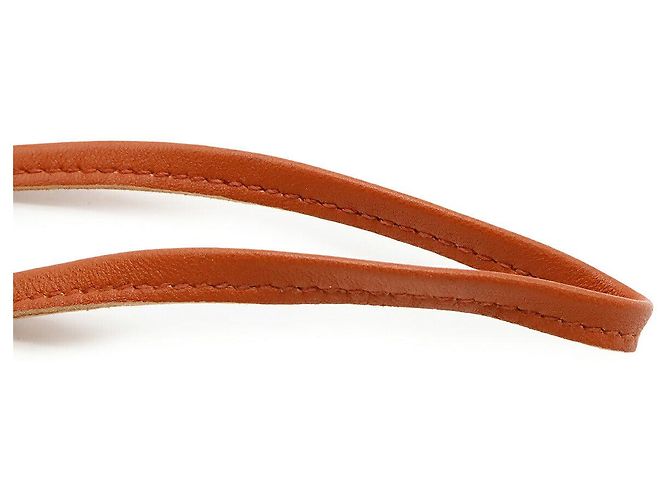 Charm per borsa Hermès Rodeo MM Agneau Milo Rosa - vista 5