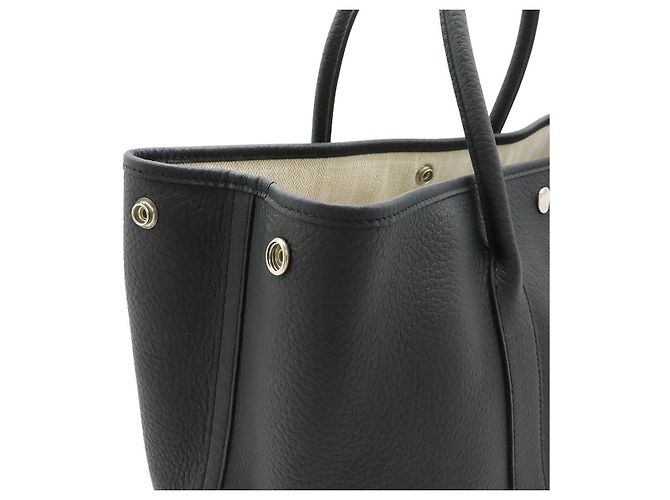 Hermès Garden Party Negonda Tote Tasche Schwarz - Ansicht 5