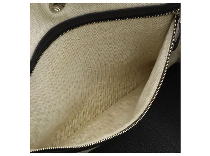 Hermès Garden Party Negonda Tote Tasche Schwarz - Ansicht 8