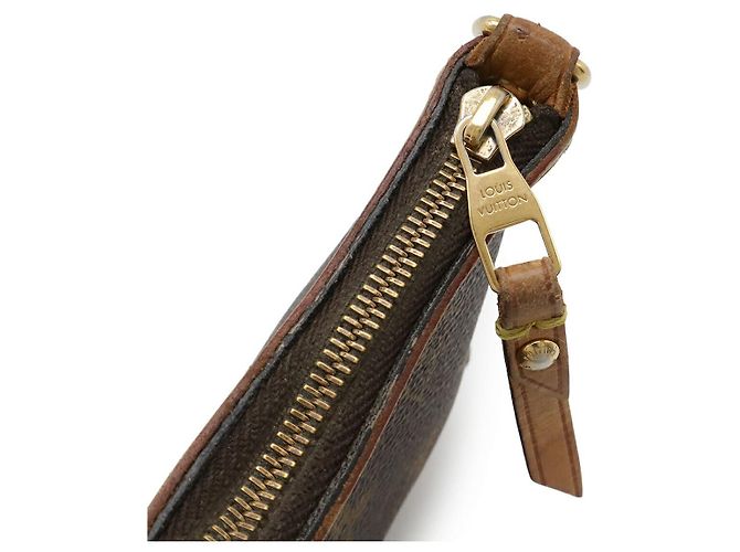 Pochette Accessori Monogram Louis Vuitton Marrone - vista 4