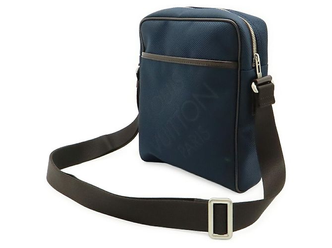 Borsa a Spalla Citadan NM Damier Geant Louis Vuitton Blu - vista 2