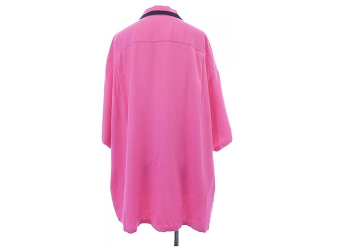 Camisa Céline S/S Rosa de Algodón - vista 2