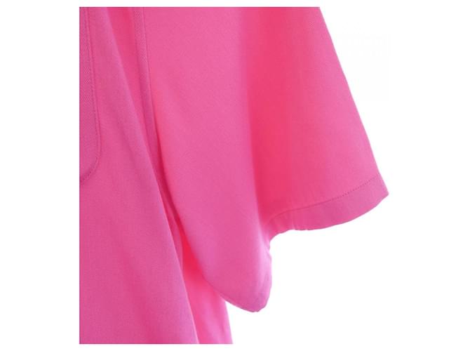 Camisa Céline S/S Rosa de Algodón - vista 6