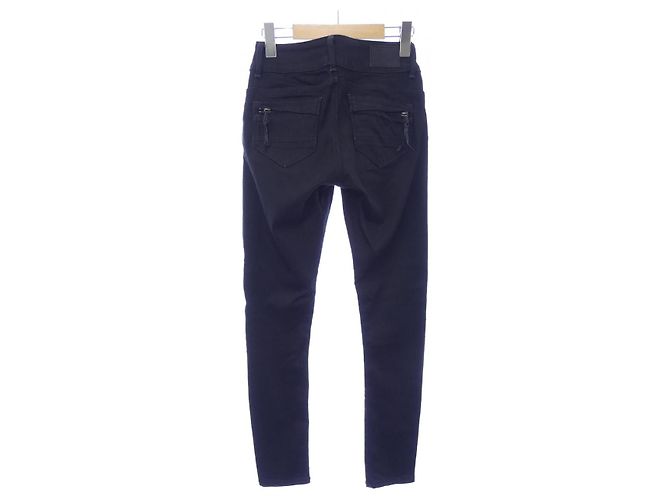 Autre Marque Vaqueros Skinny de tiro medio G-Star Negro - vista 2