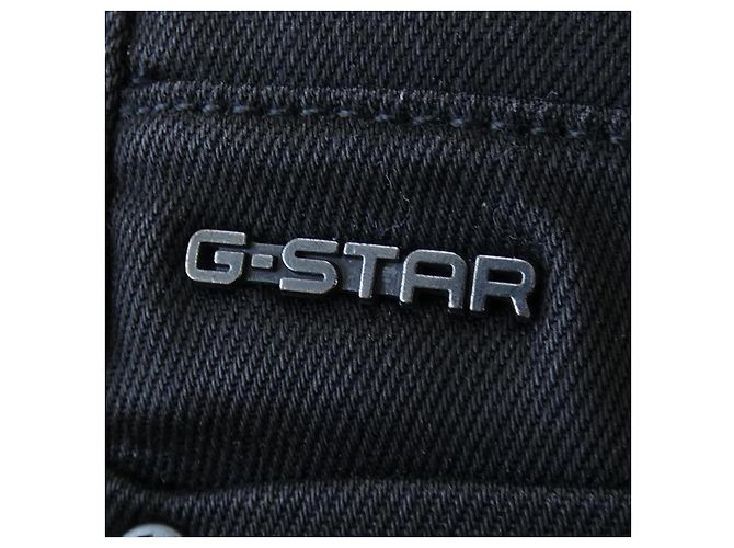 Autre Marque Vaqueros Skinny de tiro medio G-Star Negro - vista 7