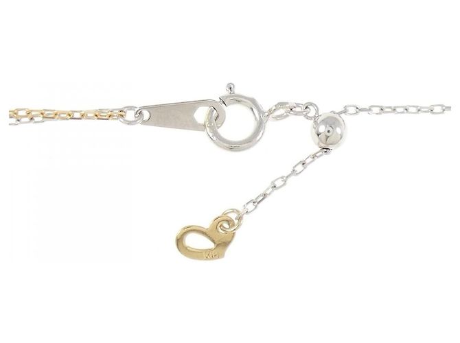 Autre Marque Collana in Berillo Au750/PT900/Au750 D'oro - vista 5