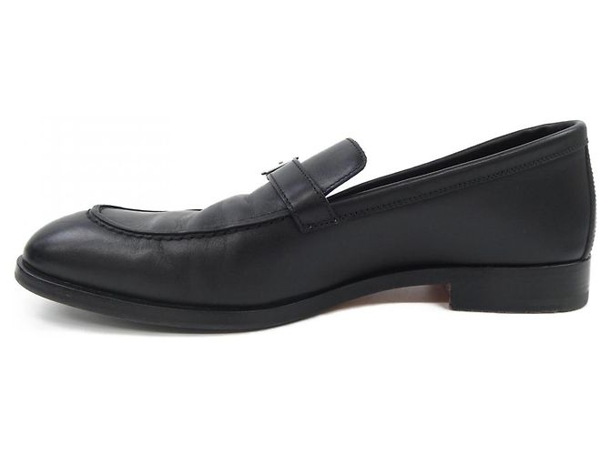 Hermès Hermes Kalbsleder Schuhe Schwarz - Ansicht 2