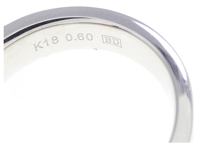 Autre Marque Anello Mélange Au750 Oro Bianco e Diamanti Kashikey Argento - vista 4