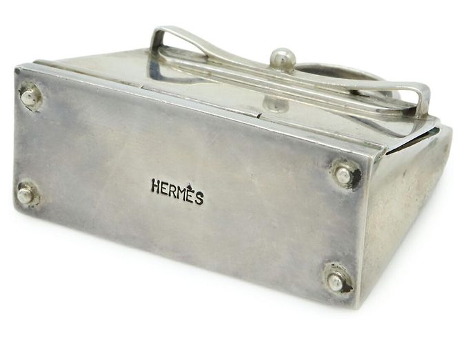 Kelly Hermès Pillenetui Anhänger Silber - Ansicht 4