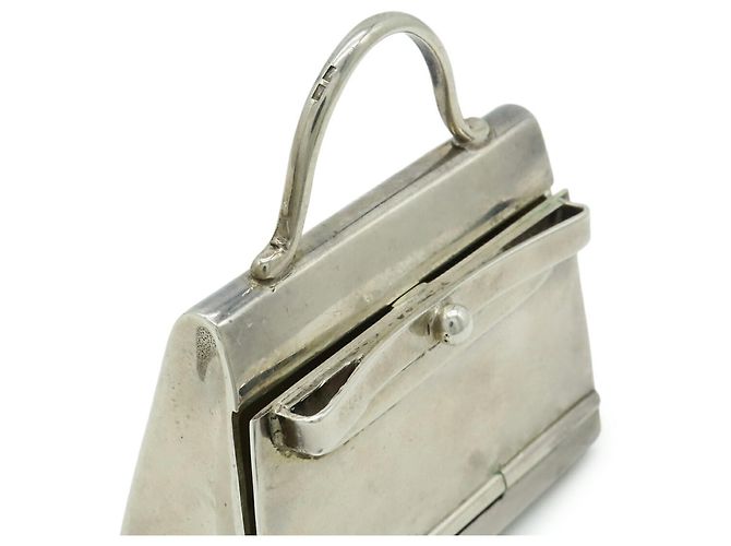 Kelly Hermès Pillenetui Anhänger Silber - Ansicht 5