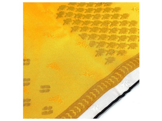 Foulard in seta Carré 90 di Hermès Rosa Arancione - vista 11