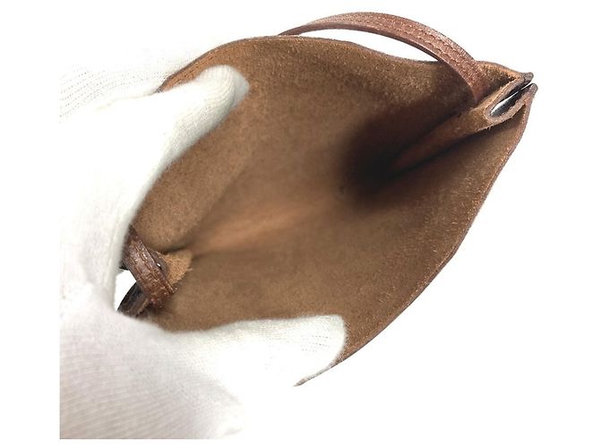 Borsa Hermès Onimetu Marrone Pelle Box - vista 11