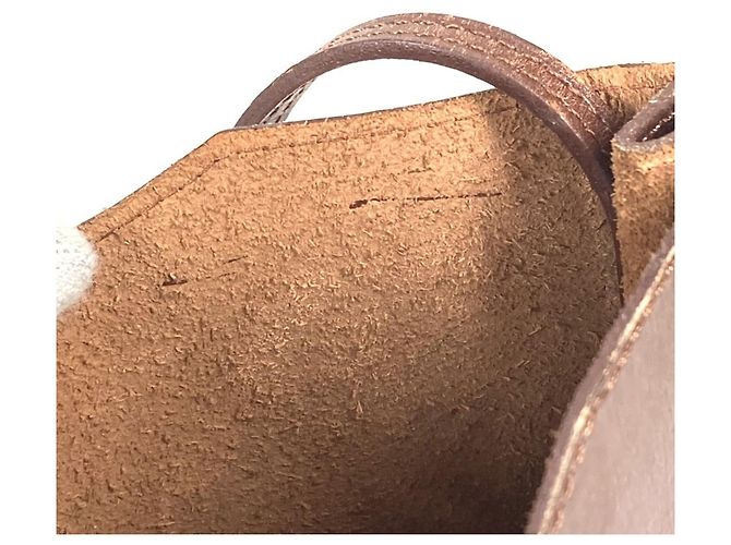 Borsa Hermès Onimetu Marrone Pelle Box - vista 13