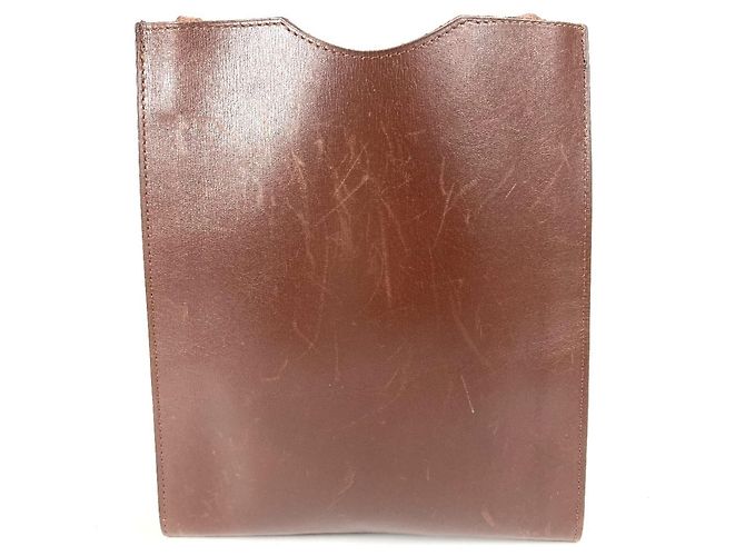 Borsa Hermès Onimetu Marrone Pelle Box - vista 2