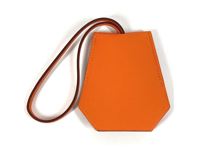 Ring Portachiavi in ​​crocetta Hermès 2024 - Charm per borsa Arancione - vista 2