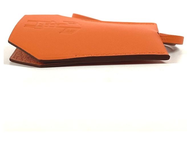 Ring Portachiavi in ​​crocetta Hermès 2024 - Charm per borsa Arancione - vista 4