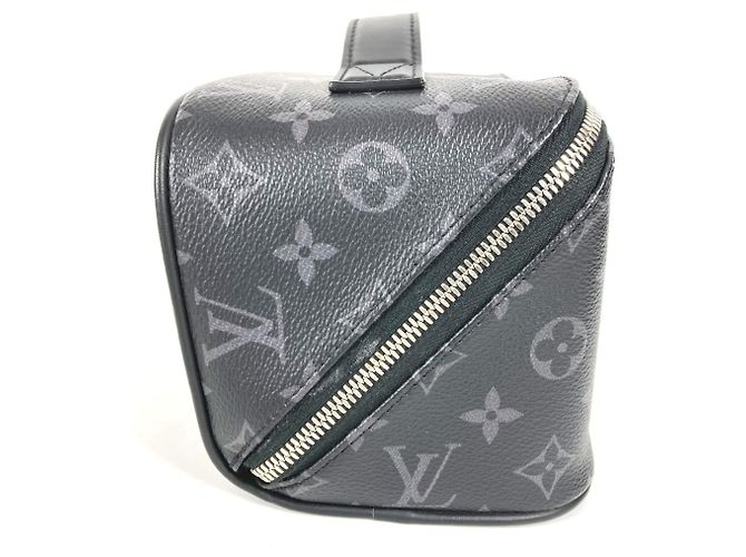 Beauty Case Monogram Eclipse Louis Vuitton Nero Monogramma - vista 4
