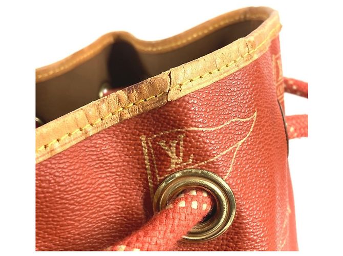 Borsa a Spalla Louis Vuitton Cup 95 Saint Tropez Arancione - vista 10