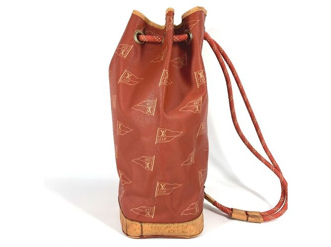 Borsa a Spalla Louis Vuitton Cup 95 Saint Tropez Arancione - vista 3
